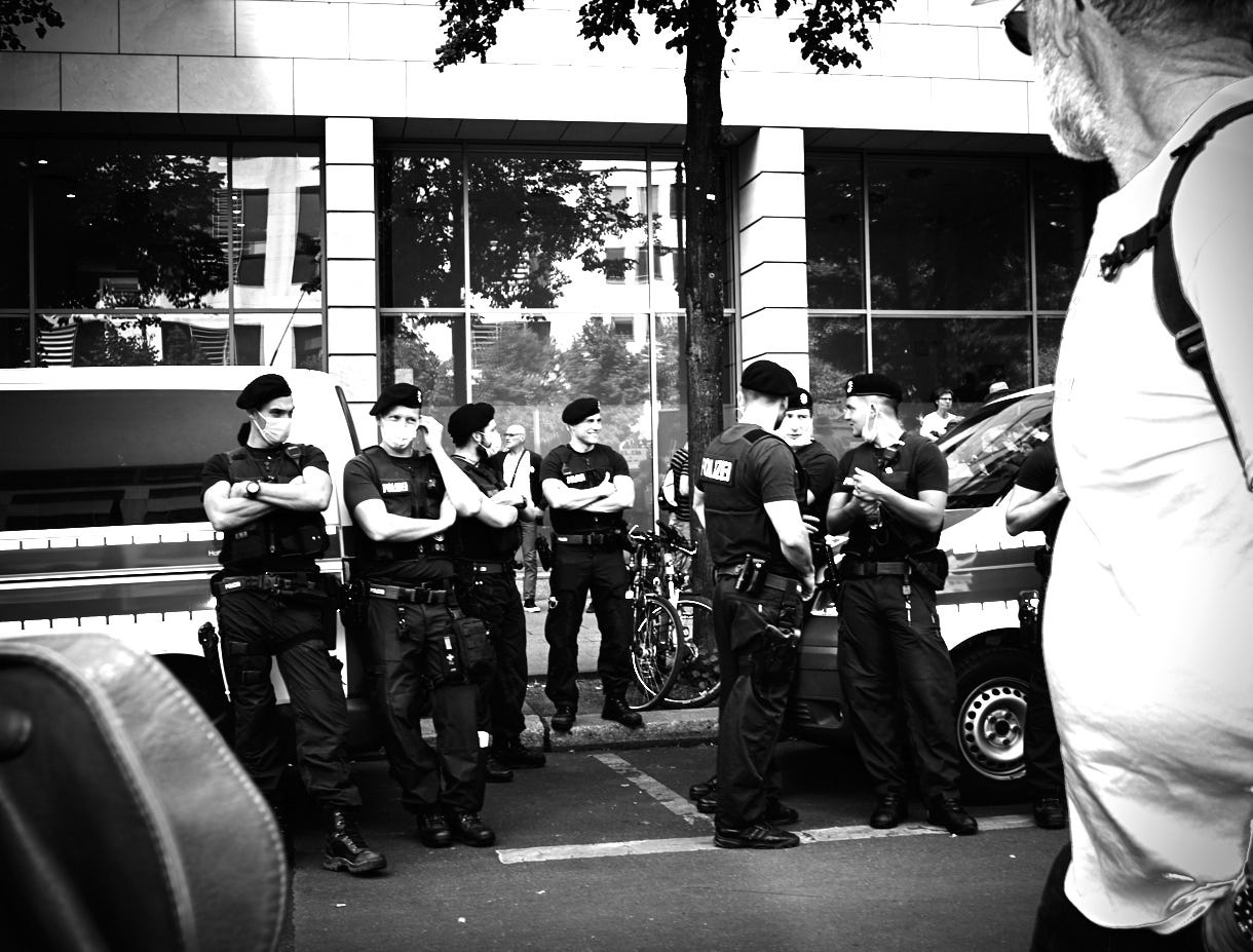 Bild von H.Schiele von der großen Querdenken-Demonstration am 29. August 2020 in Berlin