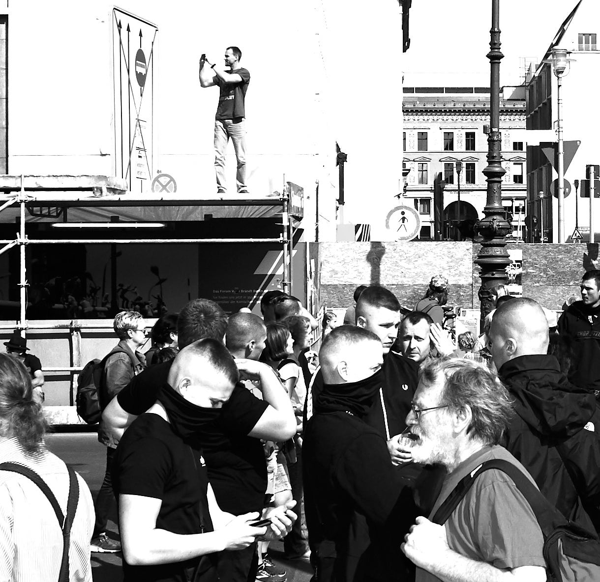 Bild von H.Schiele von der großen Querdenken-Demonstration am 29. August 2020 in Berlin