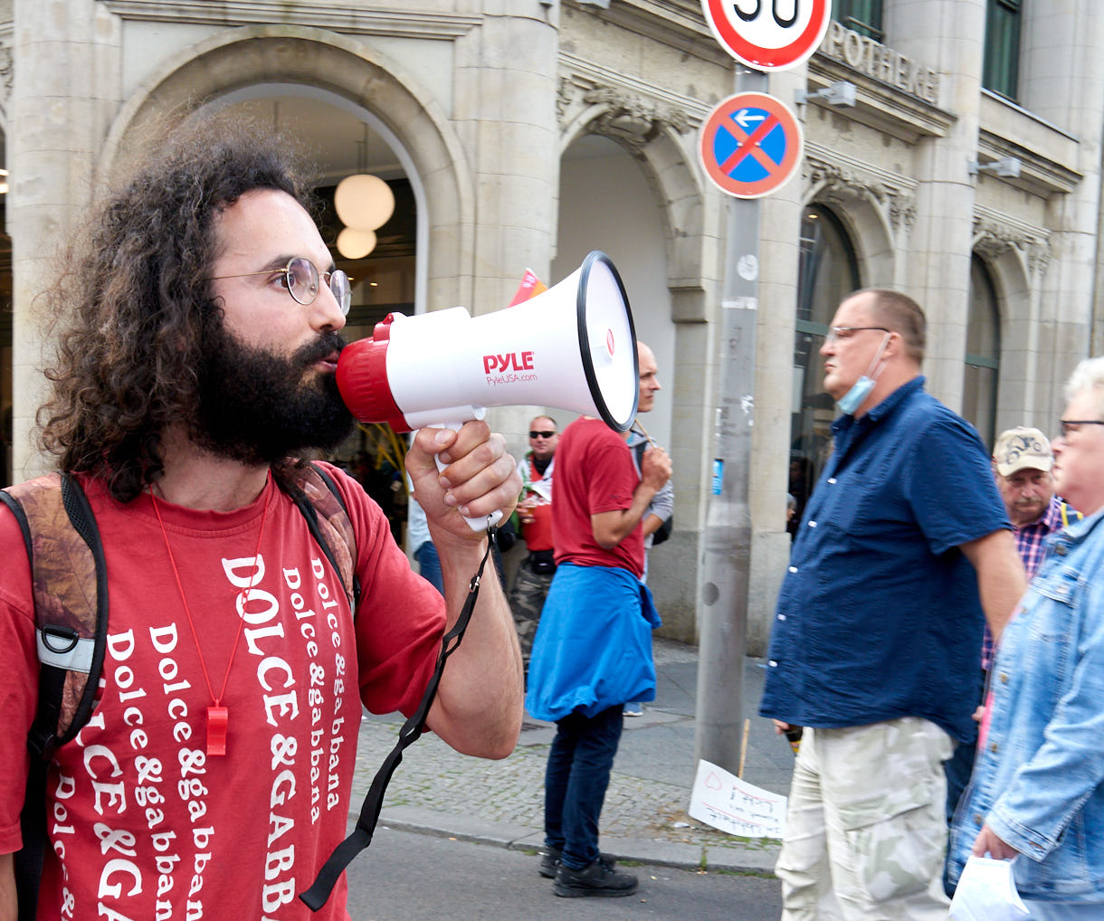Bild von H.Schiele von der großen Querdenken-Demonstration am 29. August 2020 in Berlin