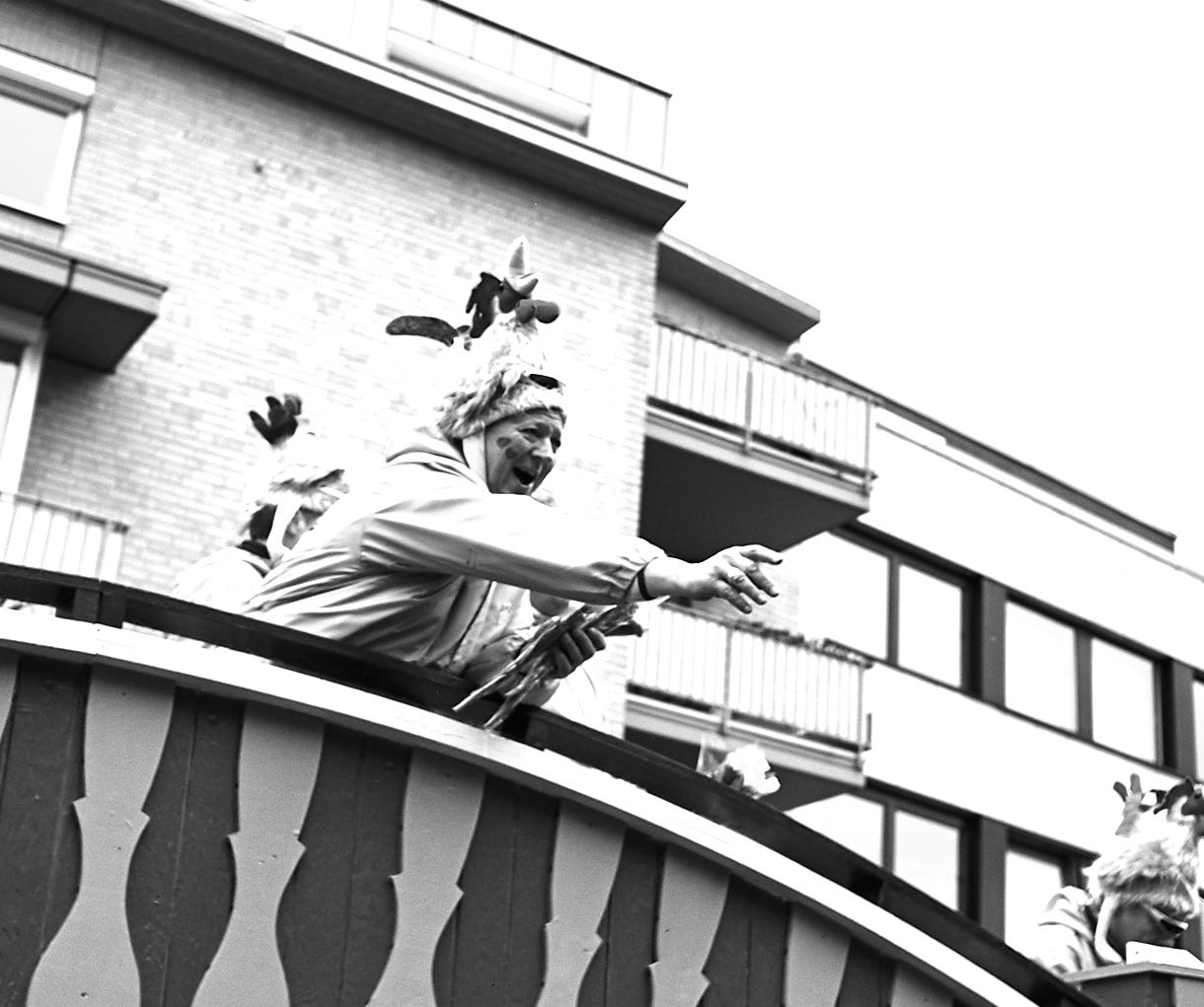 H.Schiele: Karnevalszug Bensberger Schlossstraße, 2020