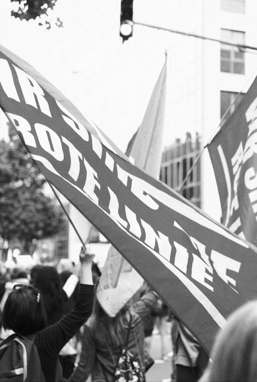 Demonstration von "Köln ist aktiv" am 3. Oktober 2022 in Köln